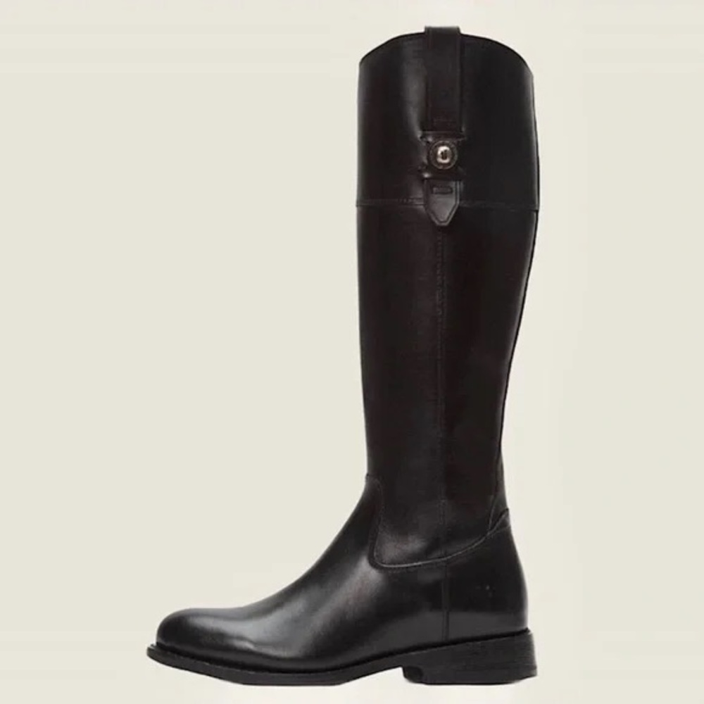 Frye Black Leather riding boots
